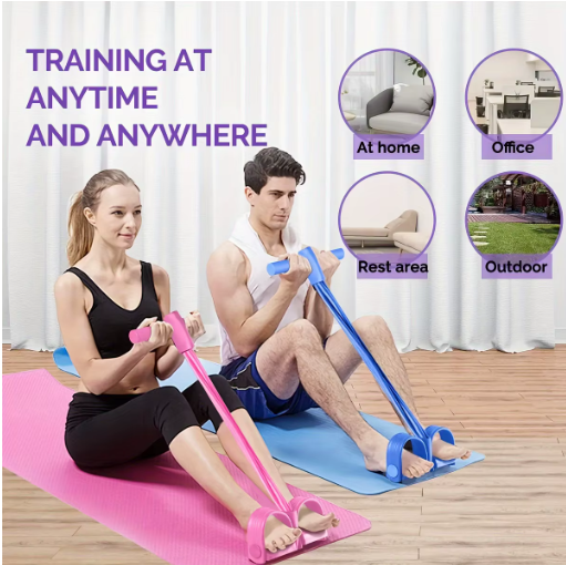 FlexiFit™ – Motståndsband för hela kroppen med fotpedaler