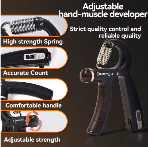 GripForce™ Justerbar hand- och grepptränare